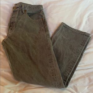 • Levi’s • men’s gray jeans